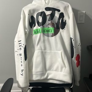Kid Cudi Graphic Hoodie White